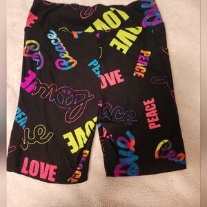 No Boundaries Neon Graphic Shorts